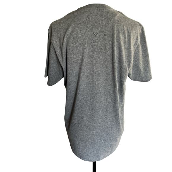 Kenzo Heather Gray men's T-shirt Size Medium plain with logo - Picture 2 of 4